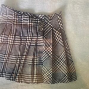 Plaid Kids Skirt